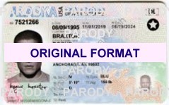 alaska real id scannable fake id